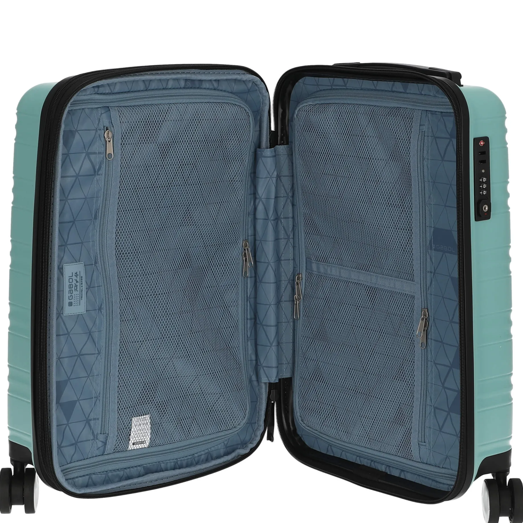Uyiko - 4-Rollen-Kabinentrolley S 54 cm erw. (verde menta)