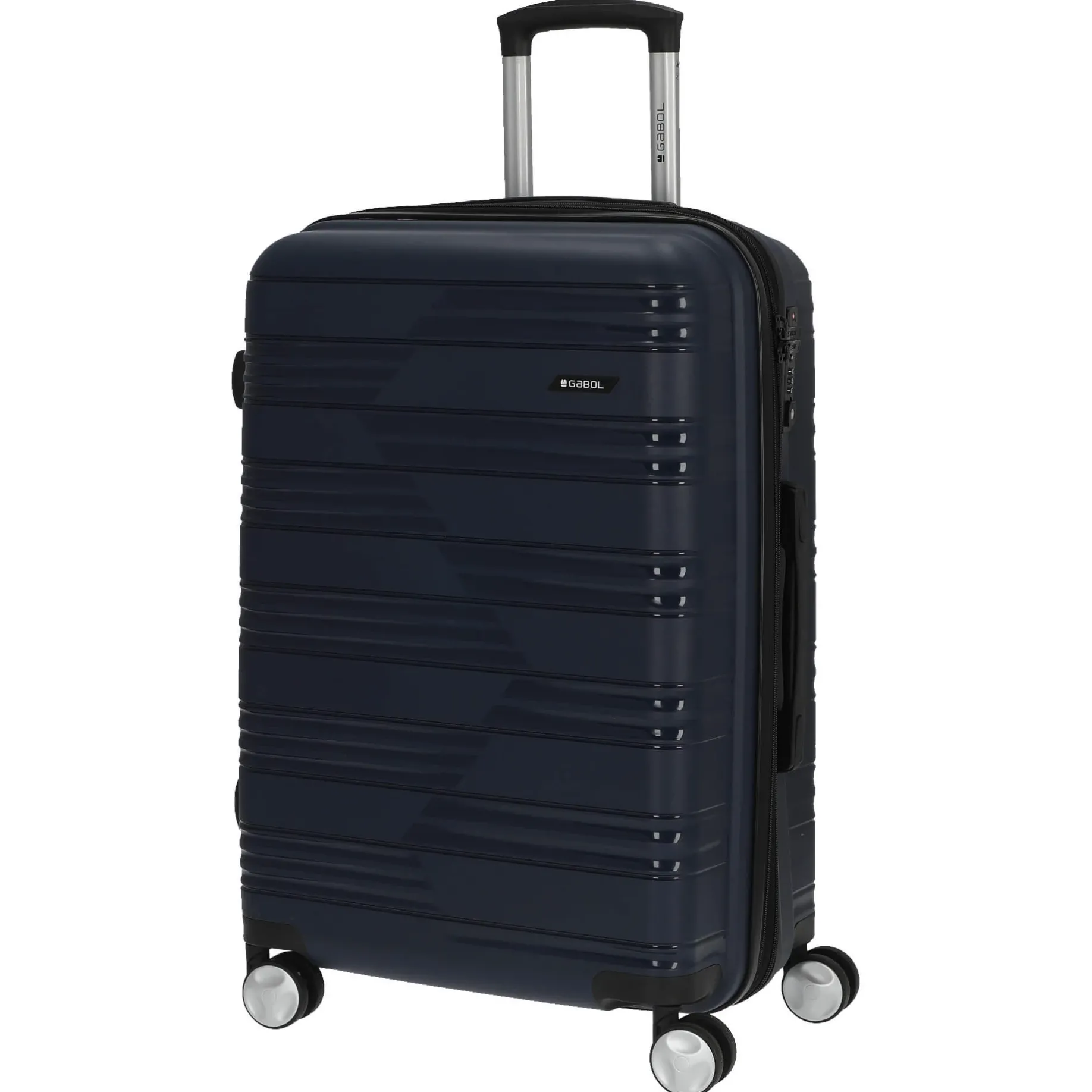 Uyiko - 4-Rollen-Trolley Set 2tlg. S/M (azul marino)