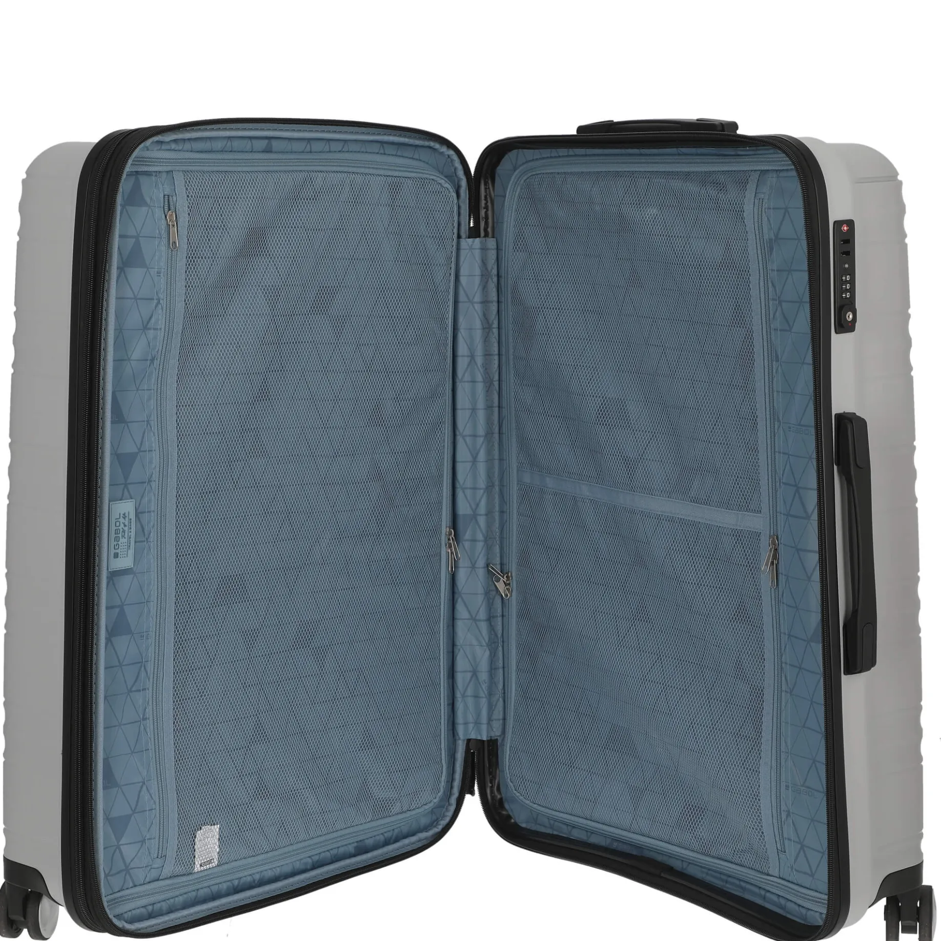Uyiko - 4-Rollen-Trolley Set 3tlg. S/M/L erw. (plata)