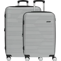 Uyiko - 4-Rollen-Trolley Set 2tlg. M/L (plata)