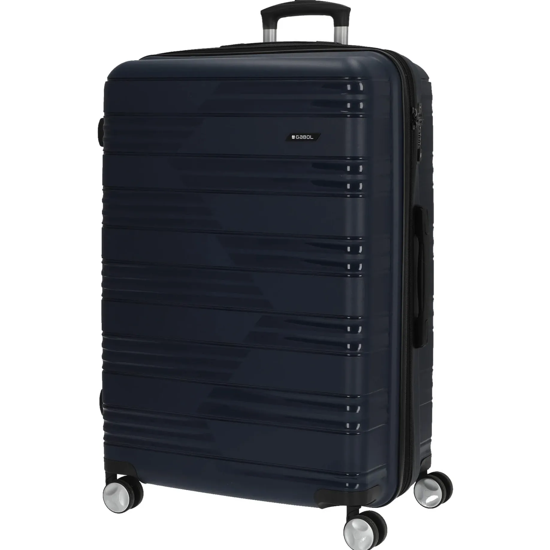 Uyiko - 4-Rollen-Trolley Set 2tlg. M/L (azul marino)