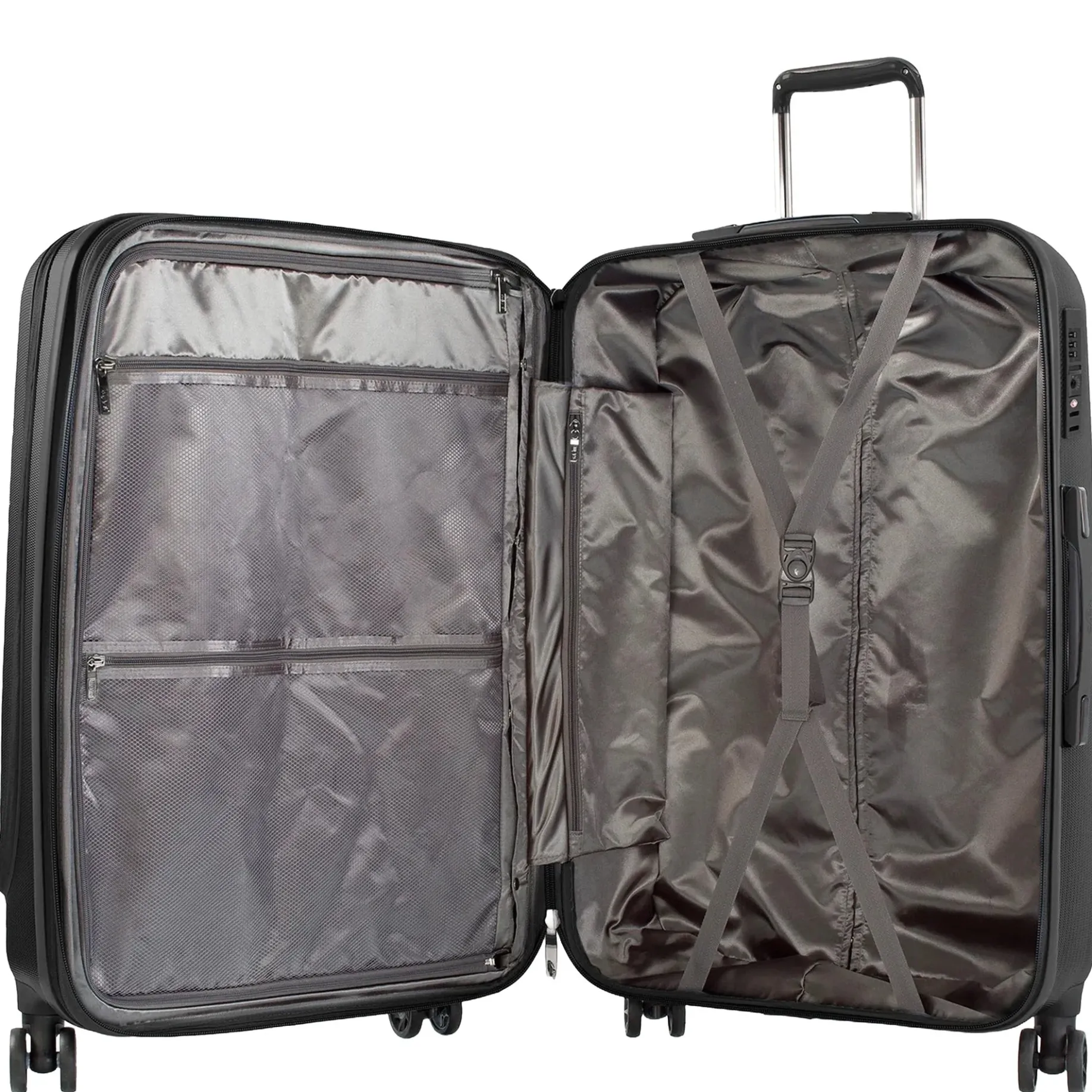 Vantage Smart Access - 4-Rollen-Trolley L 76 cm erw. (schwarz)