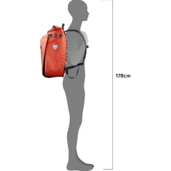 Vario 20 Hinterradtasche - Rucksack 45 cm (rooibos)