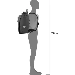 Vario Urban 20 Hinterradtasche - Rucksack 45 cm (pepper)