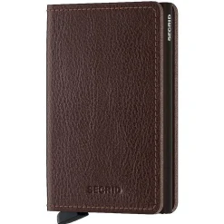 Vegetable Tanned Slimwallet - Geldbörse RFID 6.8 cm (espresso brown)