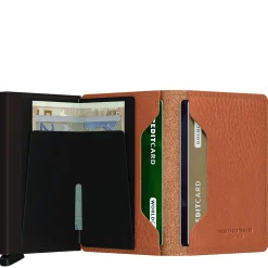 Vegetable Tanned Slimwallet - Geldbörse RFID 6.8 cm (espresso brown)