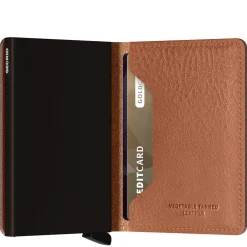 Vegetable Tanned Slimwallet - Geldbörse RFID 6.8 cm (espresso brown)