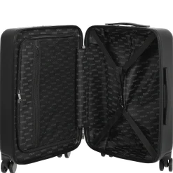 Verona - 4-Rollen Kabinentrolley S 55 cm (dark black)