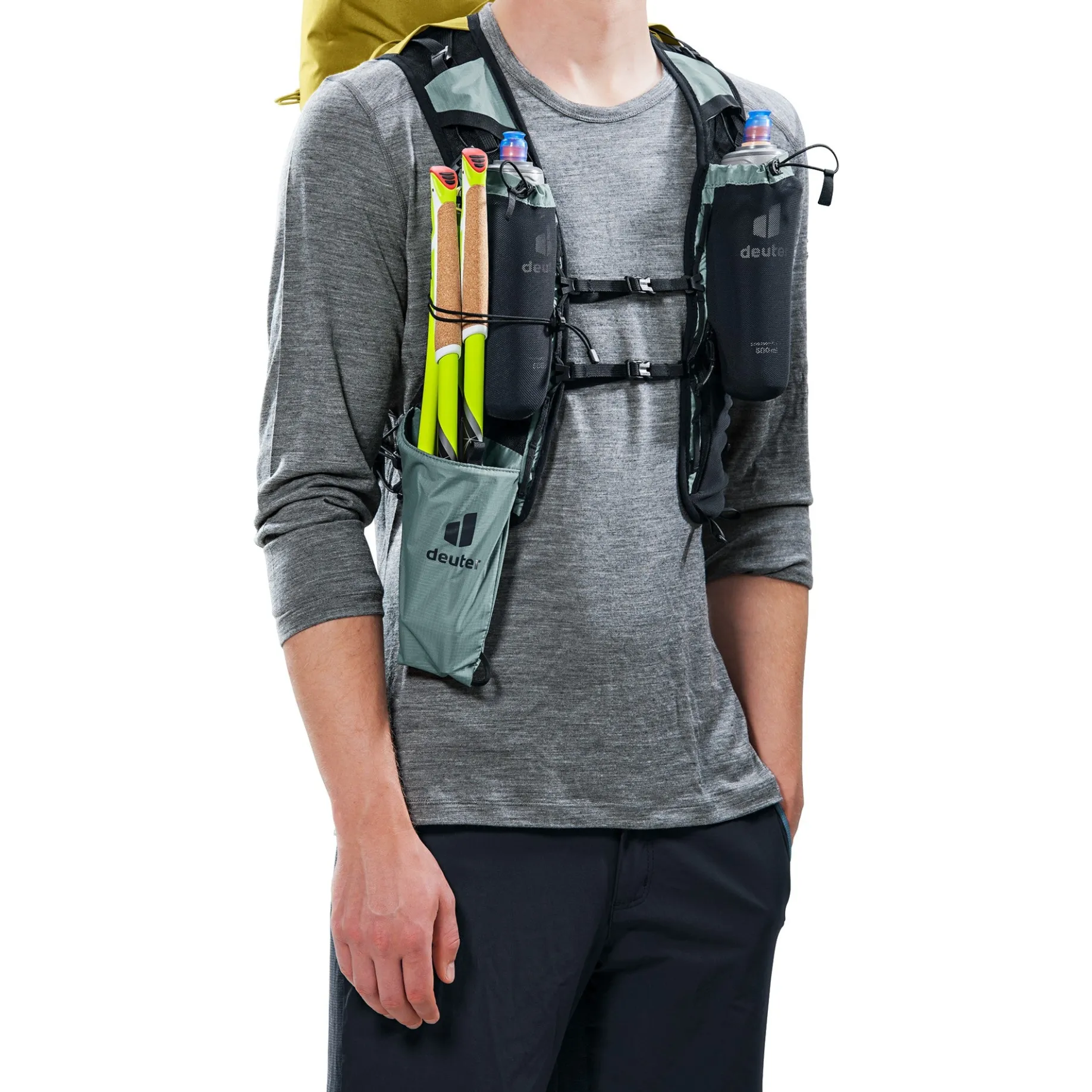 Vertrail 16 - Wanderrucksack 52 cm (turmeric-teal)