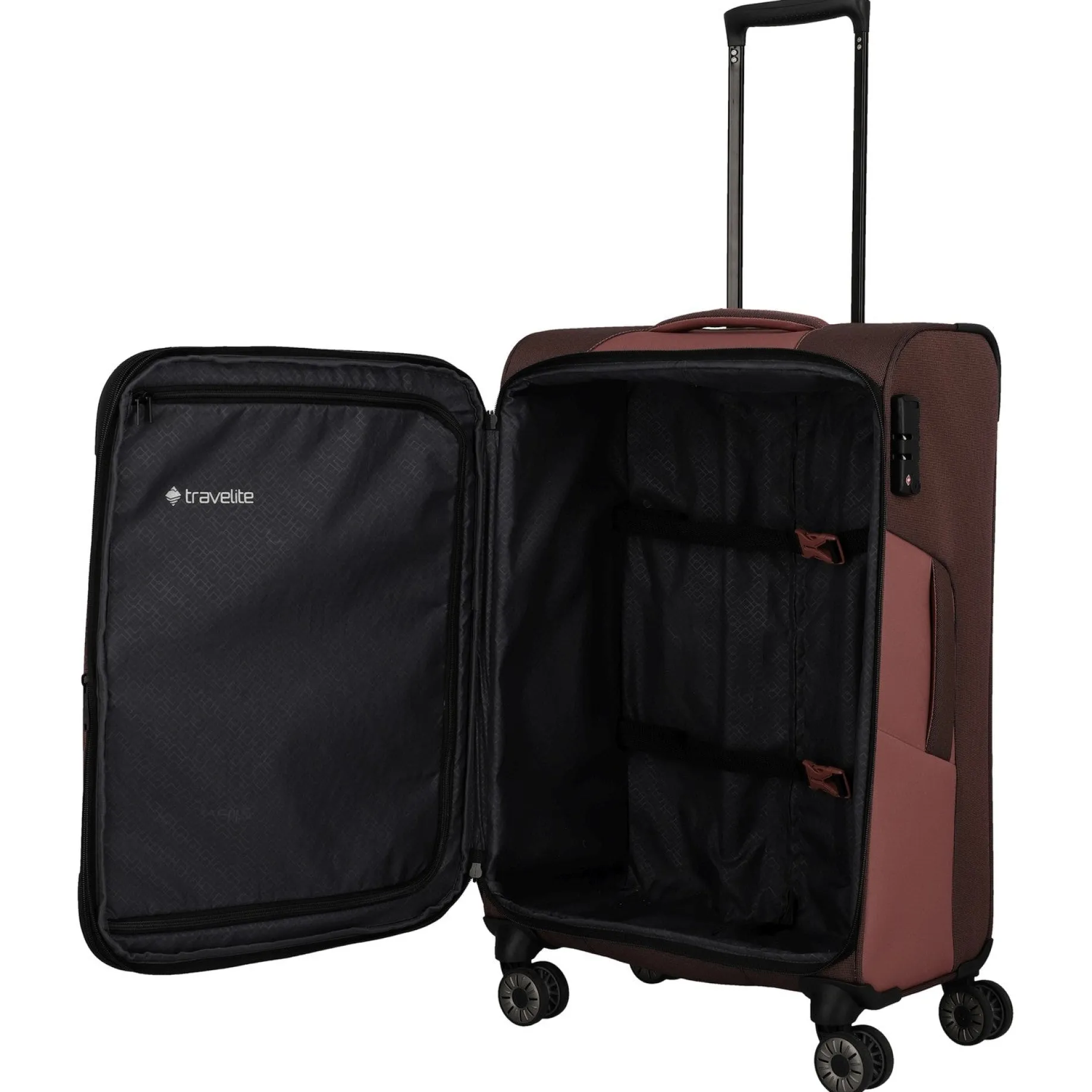 Viia - 4-Rollen-Trolley M 67 cm erw. (Frühlingsrose)