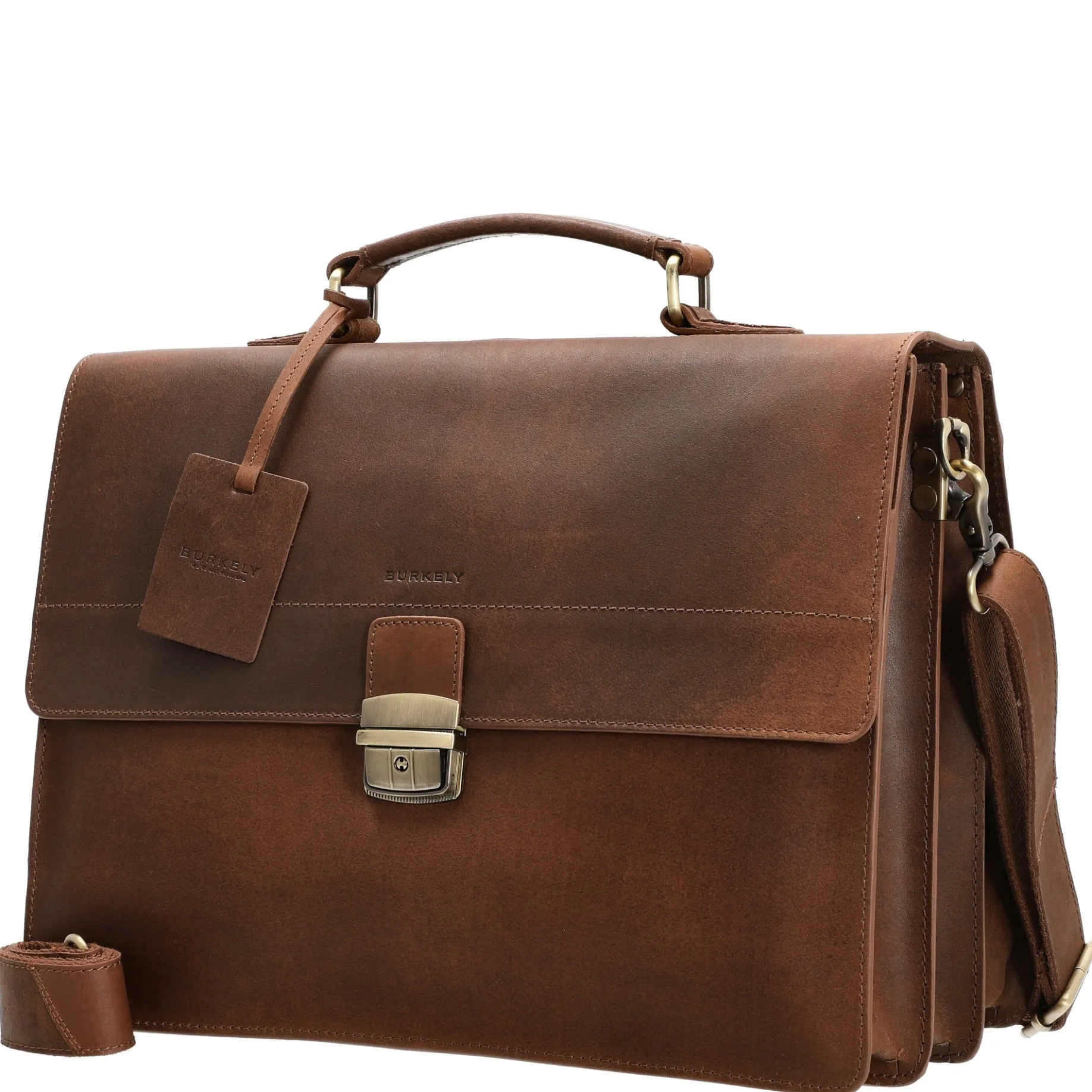 Vintage Dean - Aktentasche 15.6" 38 cm (cognac)