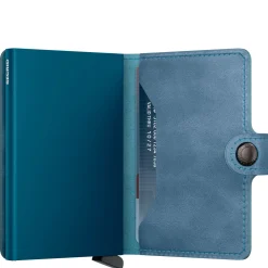 Vintage Miniwallet - Geldbörse RFID 6.5 cm (teal)