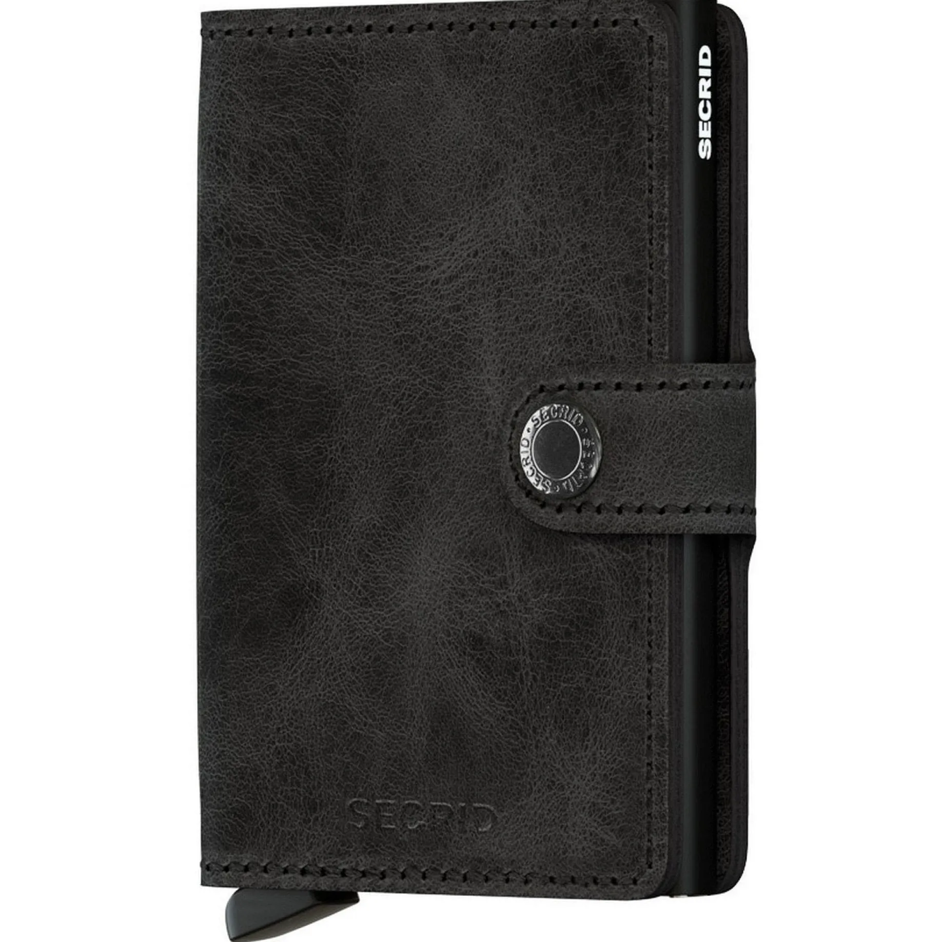 Vintage Miniwallet - Geldbörse RFID 6.5 cm (black)