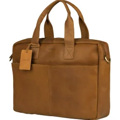 Vintage River Workbag - Laptoptasche 15.6'' 41 cm (cognac)