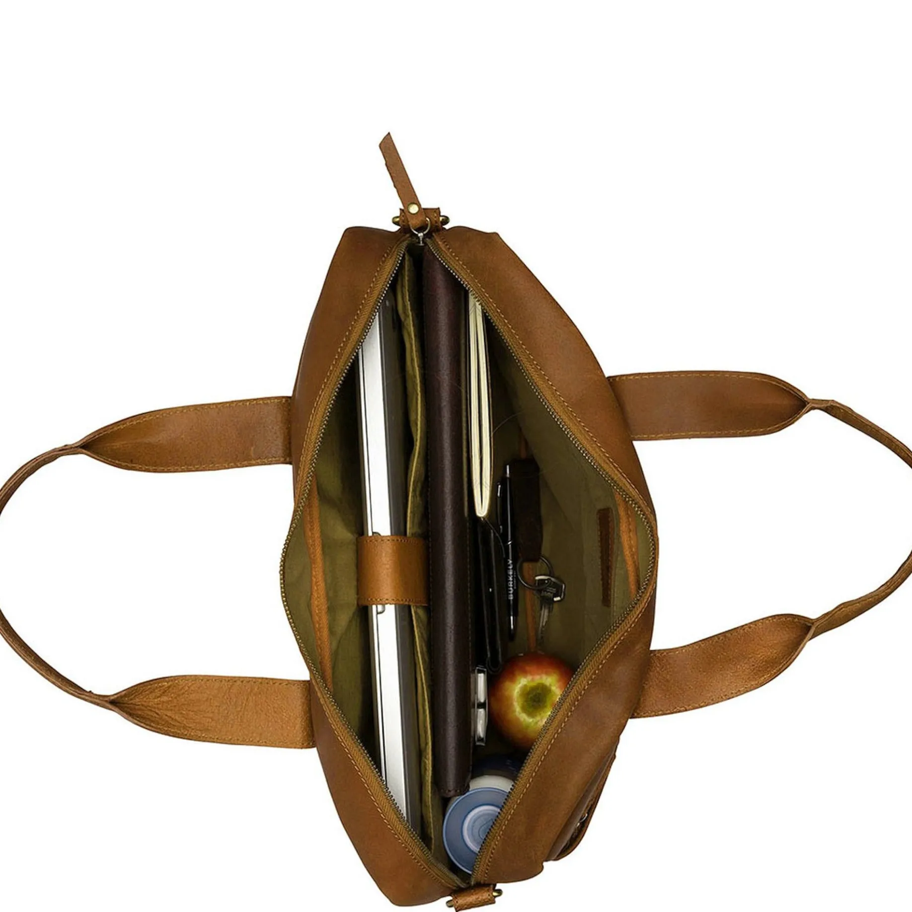 Vintage River Workbag - Laptoptasche 15.6'' 41 cm (cognac)