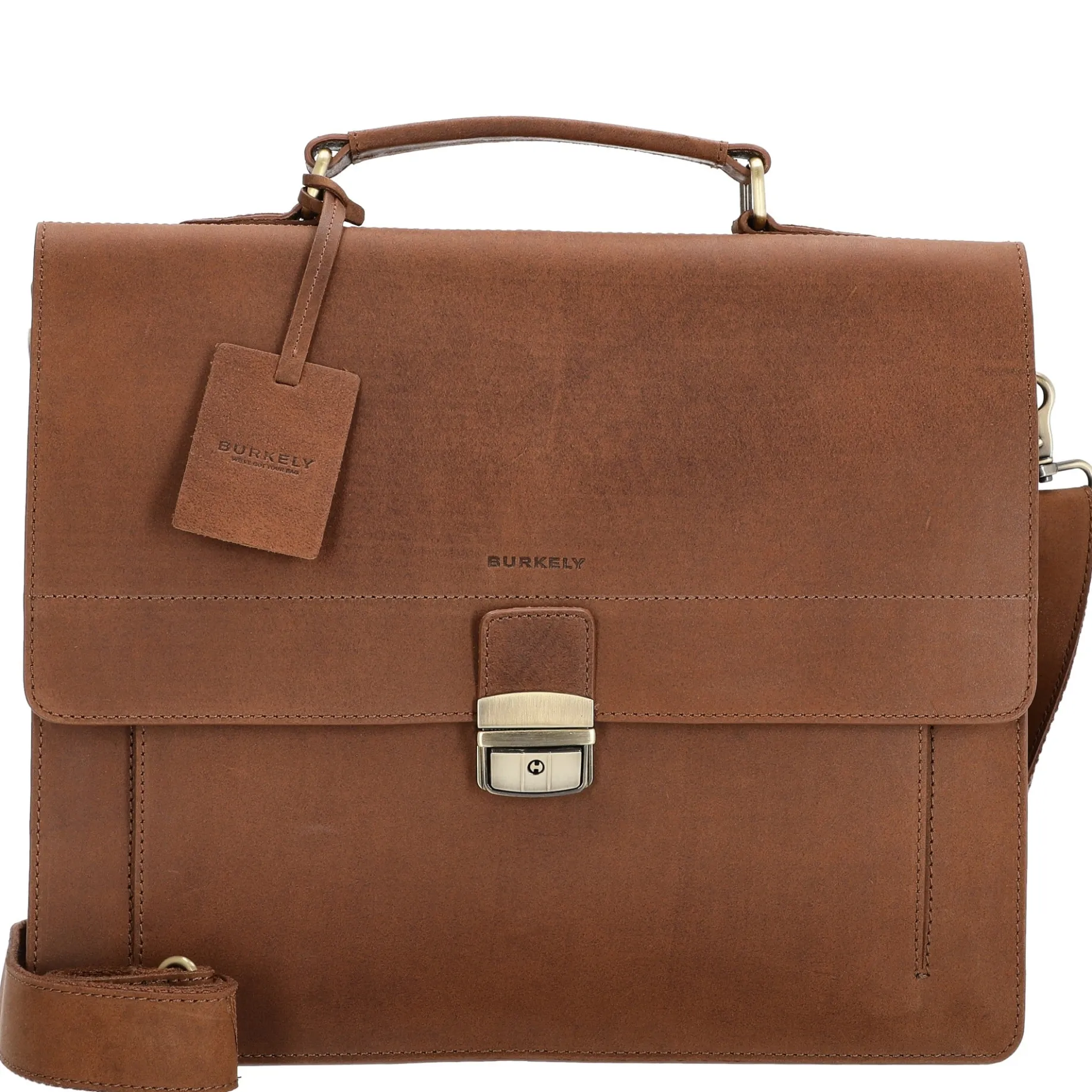 Vintage Scott - Aktentasche 38 cm (cognac)