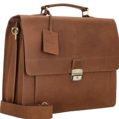 Vintage Scott - Aktentasche 38 cm (cognac)