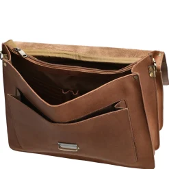 Vintage Scott - Aktentasche 38 cm (cognac)