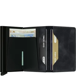 Vintage Slimwallet - Geldbörse RFID 6.8 cm (black)