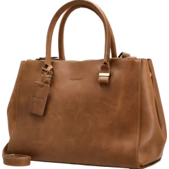 Vintage Wieske Workbag - Handtasche 35 cm (cognac)