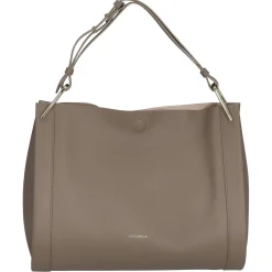 Wallace - Henkeltasche 36 cm (warm taupe/rosette)