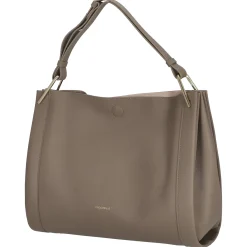 Wallace - Henkeltasche 36 cm (warm taupe/rosette)