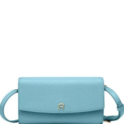 Wallet on Chain - Geldbörse 14cc 21.5 cm RFID (aquamarine blue)