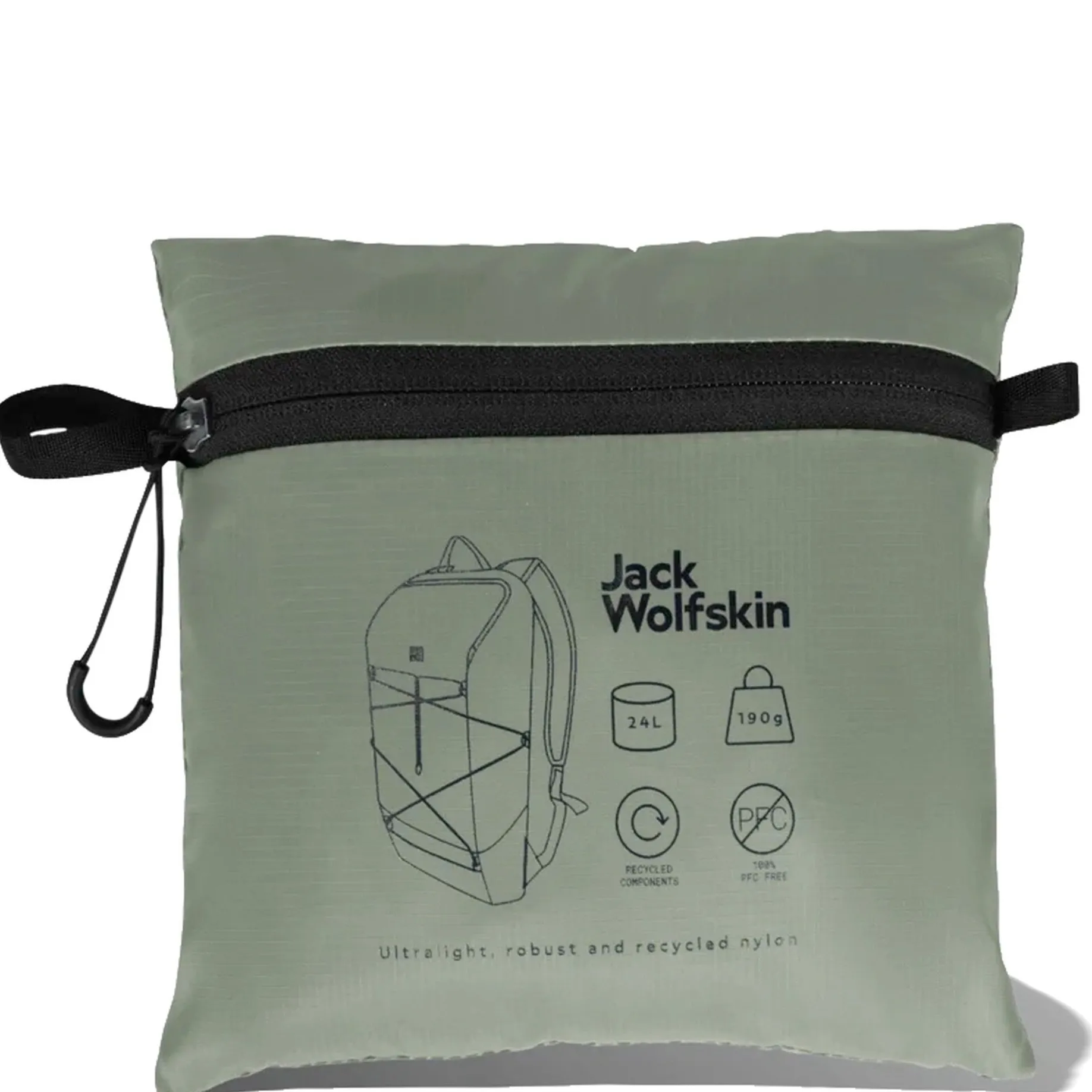 Wandermood Packable 24 - Rucksack 46 cm (mint leaf)