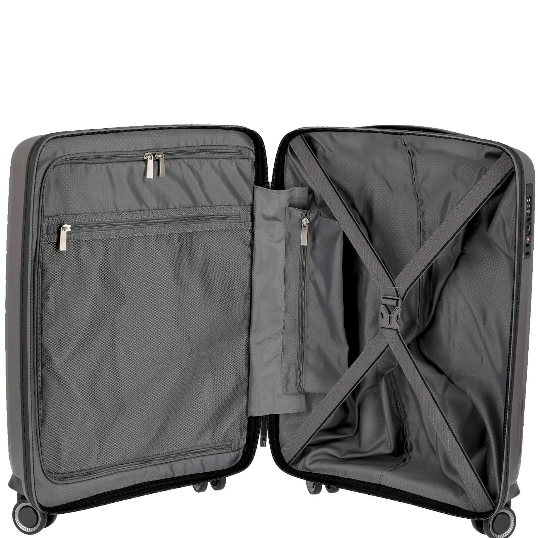 Wave - 4-Rollen Kabinentrolley S 55 cm (anthrazit)
