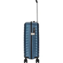 Wave - 4-Rollen Kabinentrolley S 55 cm (denim)