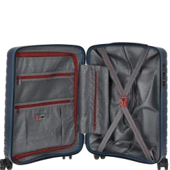 Wave - 4-Rollen Kabinentrolley S 55 cm (denim)