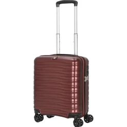 Wave - 4-Rollen-Kabinentrolley 45 cm (Easyjet Handgepäck) (rosso scuro)