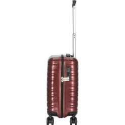 Wave - 4-Rollen-Kabinentrolley 45 cm (Easyjet Handgepäck) (rosso scuro)