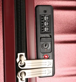 Wave - 4-Rollen-Kabinentrolley 45 cm (Easyjet Handgepäck) (rosso scuro)