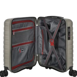 Wave - 4-Rollen-Kabinentrolley 45 cm (Easyjet Handgepäck) (champagne)