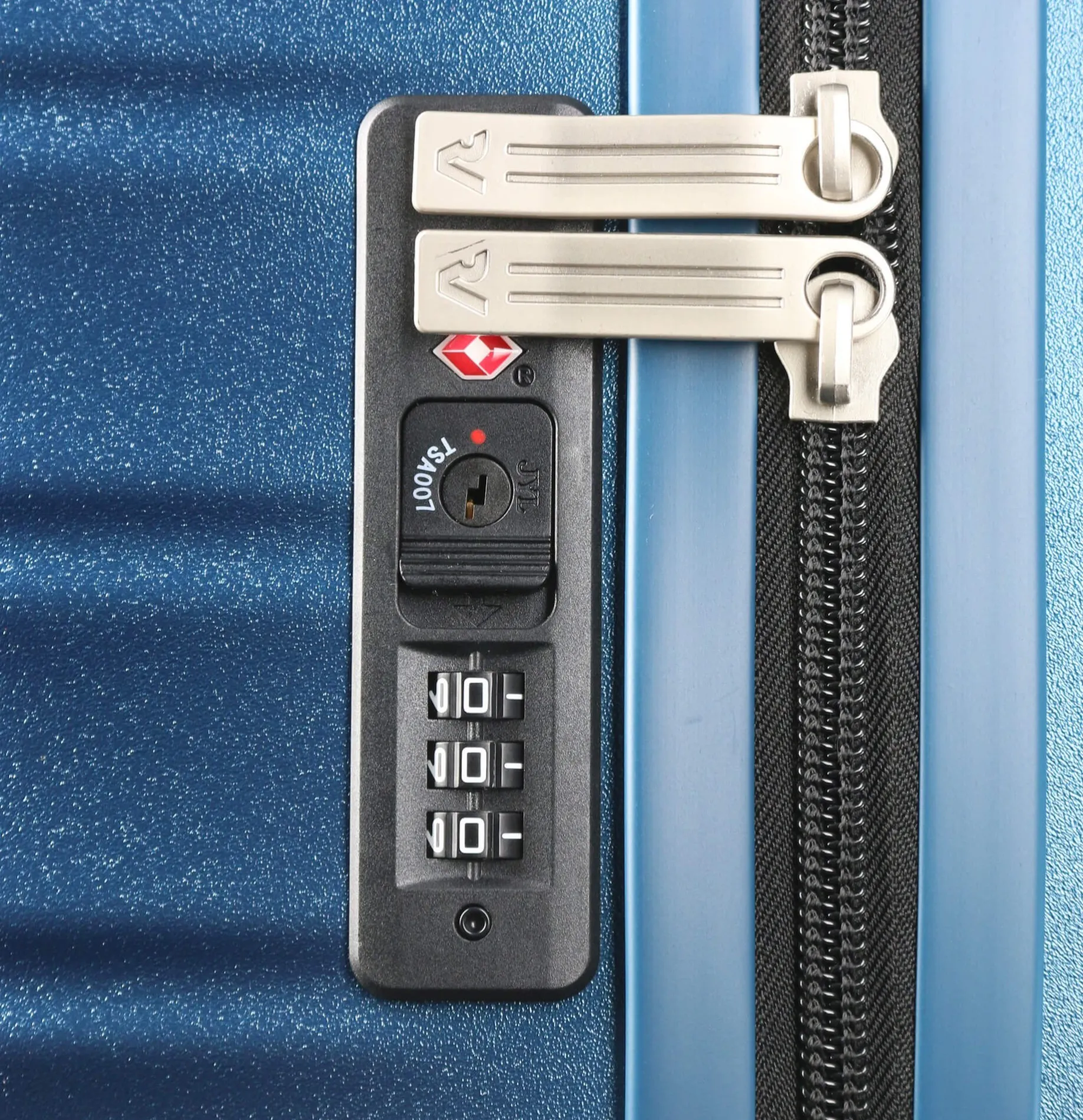 Wave - 4-Rollen-Kabinentrolley 45 cm (Easyjet Handgepäck) (denim)