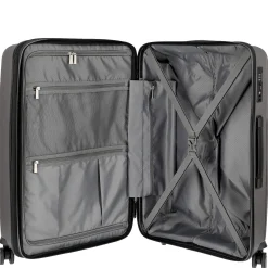 Wave - 4-Rollen-Trolley M 67 cm erw. (anthrazit)