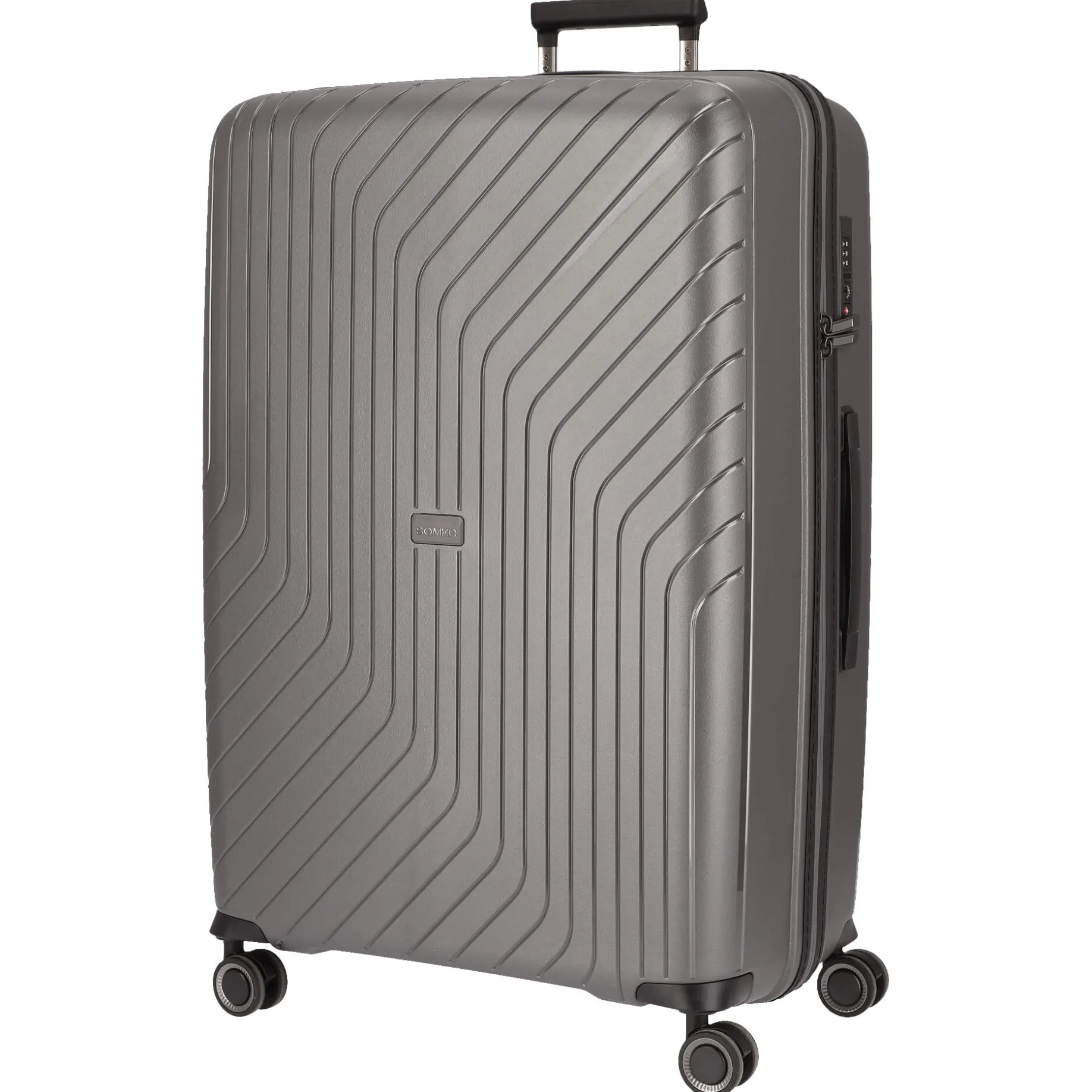Wave - 4-Rollen-Trolley Set 3tlg. (anthrazit)