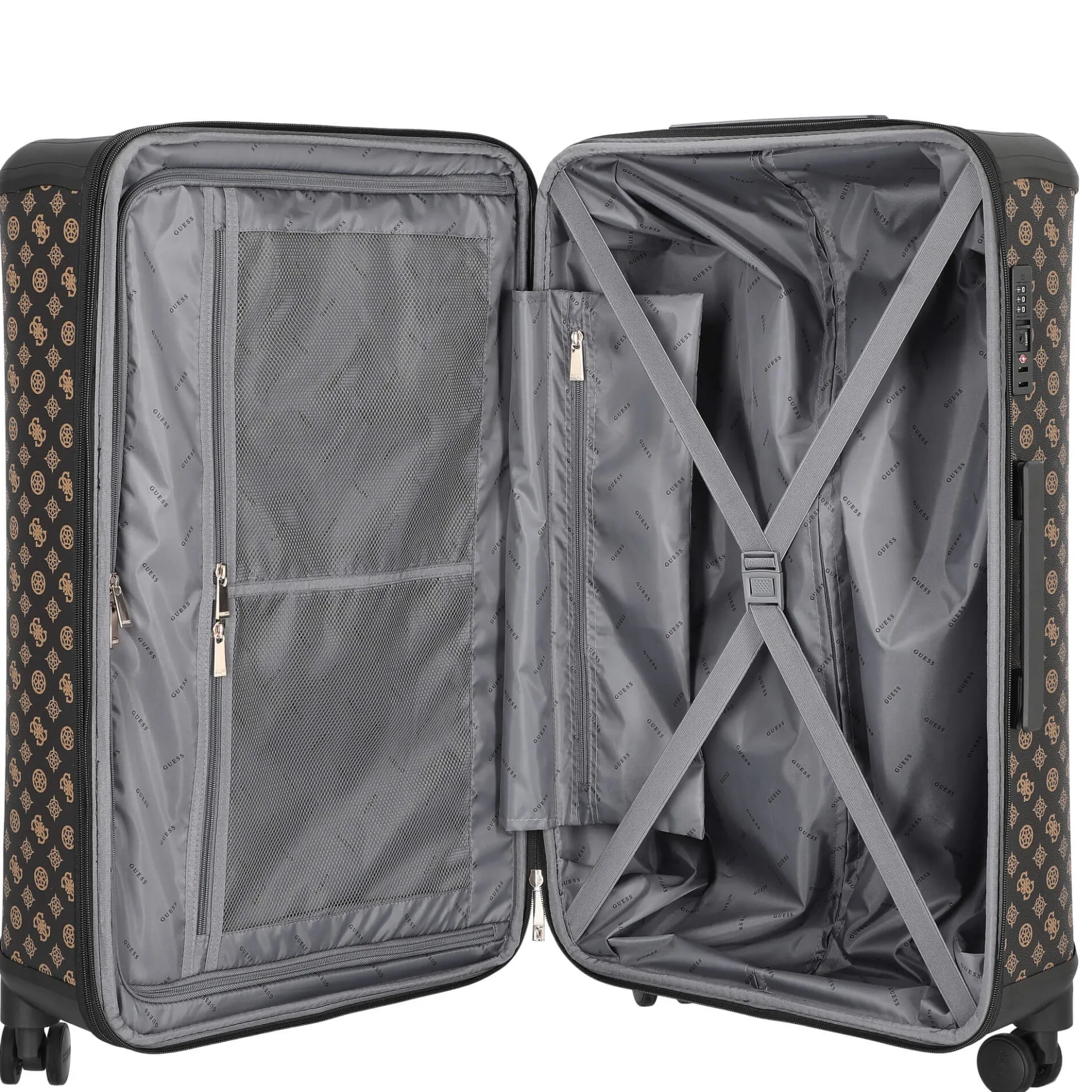 Wilder 28 IN - 4-Rollen-Trolley 77 cm erw. (brown)