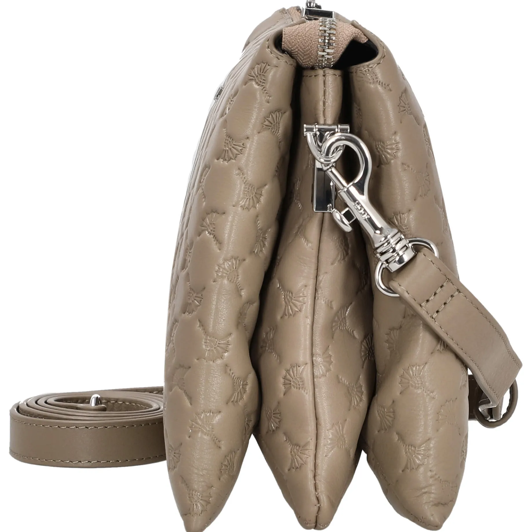 Women Leggero Stampa Noreen - Schultertasche S 26 cm (simply taupe)