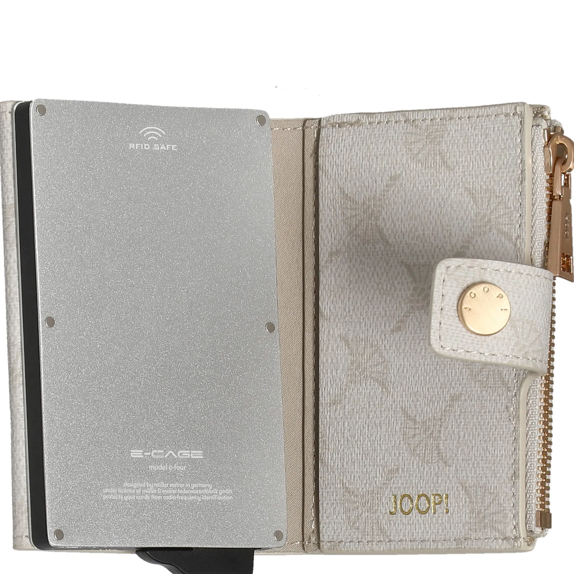 Women Mazzolino Diletta C-Four E-Cage - Kreditkartenetui 8cc 10.5 cm RFID (birch)