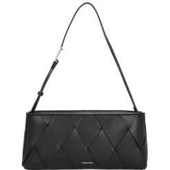 Woven - Schultertasche 31 cm (ck black)