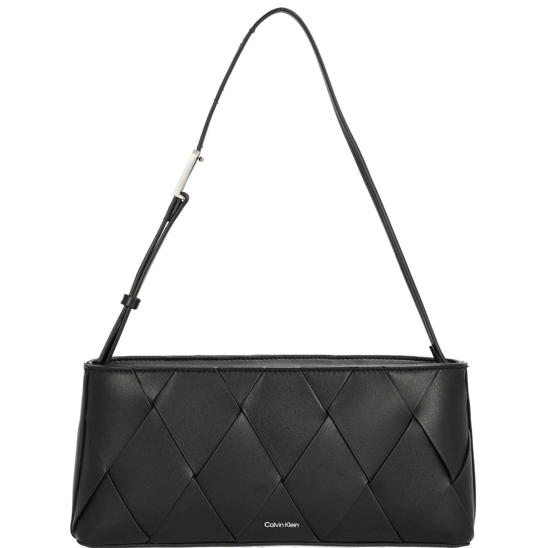 Woven - Schultertasche 31 cm (ck black)