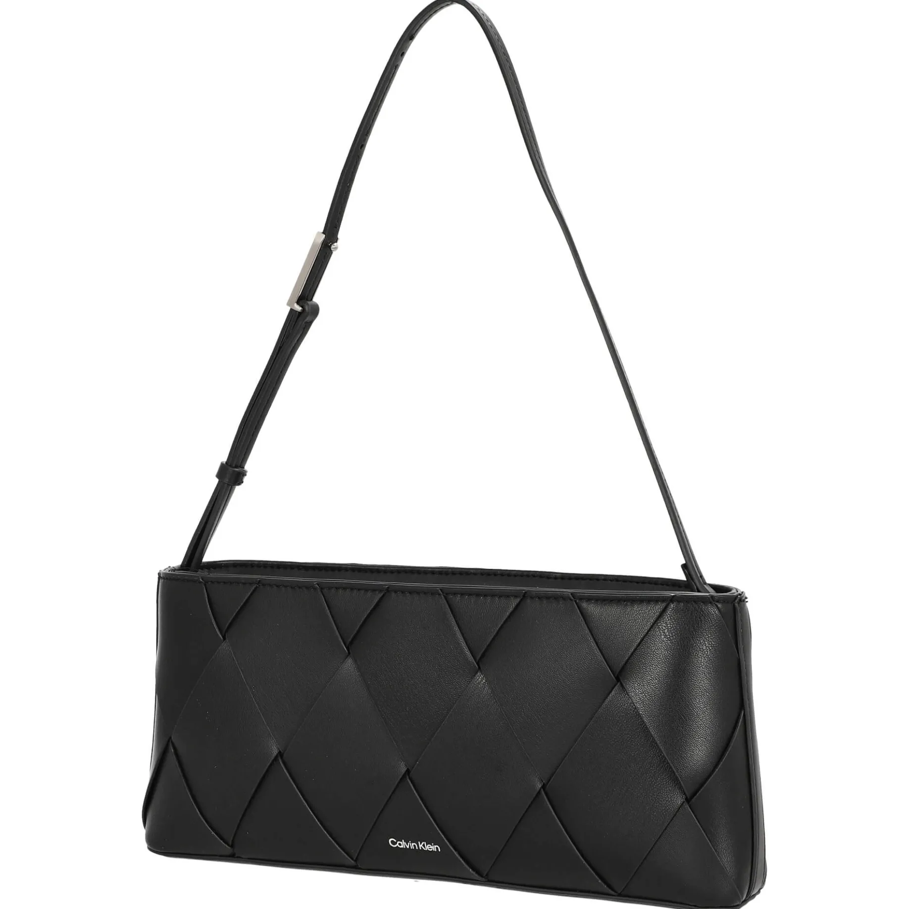 Woven - Schultertasche 31 cm (ck black)