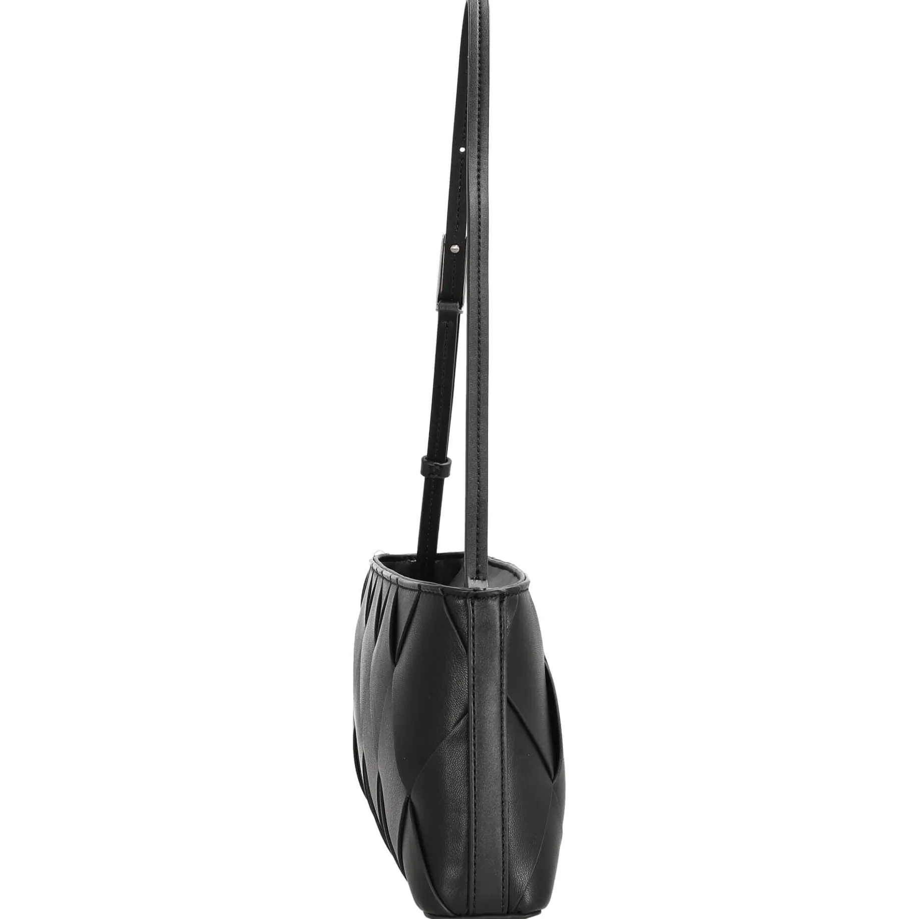 Woven - Schultertasche 31 cm (ck black)