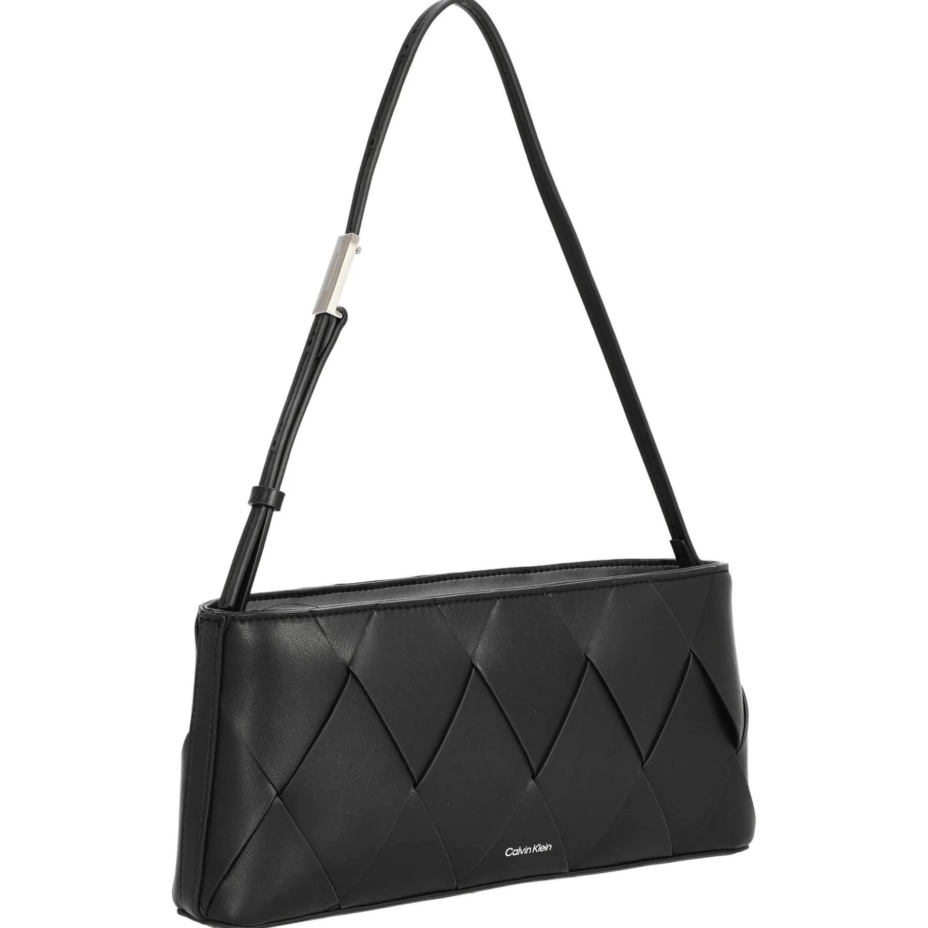 Woven - Schultertasche 31 cm (ck black)