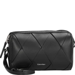 Woven - Umhängetasche 21 cm (ck black)