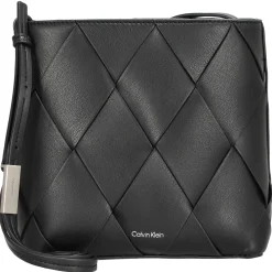 Woven Square - Umhängetasche 20 cm (ck black)