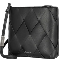 Woven Square - Umhängetasche 20 cm (ck black)