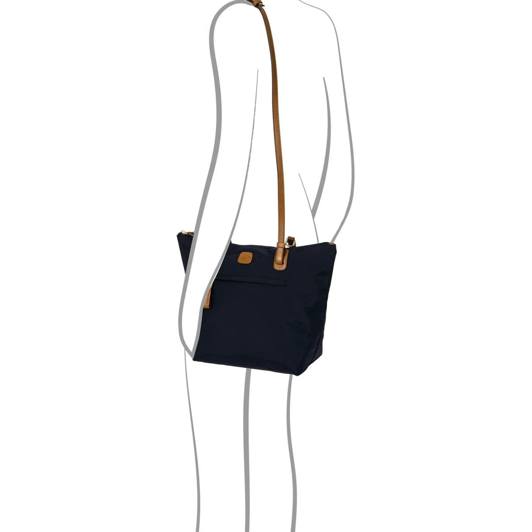X-Bag Shopping M Sportina - Schultertasche 27 cm (blue)